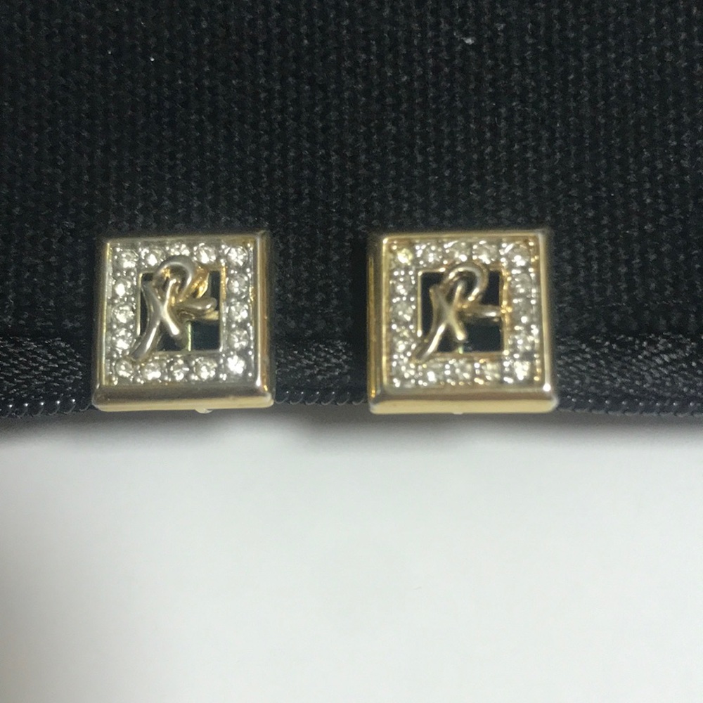 VINTAGE NINA RICCI CRYSTAL EARRINGS